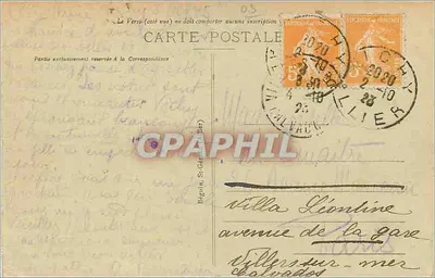 Vichy — Terrasa i Teatr Kasyna — wydawca anonimowy, nr 324 — Rewers