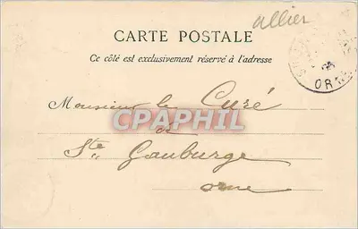 Vichy — O Estabelecimento Termal — editor não identificado, n° 10 — Verso