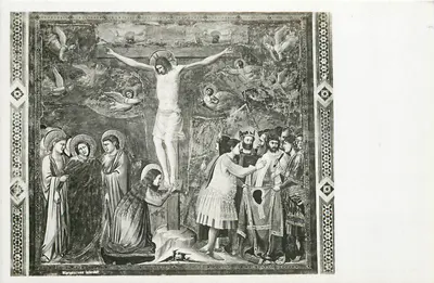 Padova - Cappella degli Scrovegni al l'Arena - A Crucificação (Giotto)