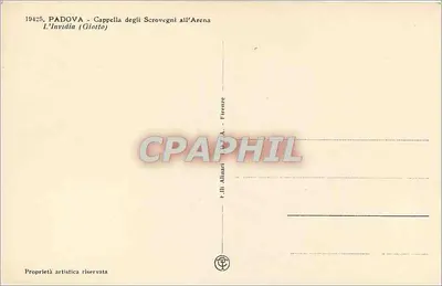 Padwa — Krypta Scrovegnich w Arenie — L'Invidia (Giotto) — Rewers
