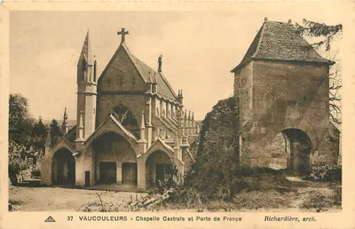 Vaucouleurs - Capela Castrense e Porta da França — Richardière, arq. — n° 37