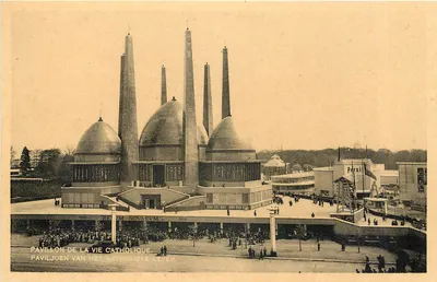 ईसाई जीवन के पैविलियन — ब्रुसेल्स के प्रदर्शनी 1935 — आर्क. एच. लाकोस्ट, एस.ए.डी.जी.