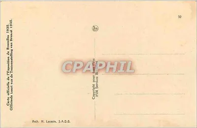 ईसाई जीवन के पैविलियन — ब्रुसेल्स के प्रदर्शनी 1935 — आर्क. एच. लाकोस्ट, एस.ए.डी.जी. — पीछे