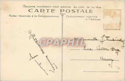 Liverdun sob a neve — Lado Noroeste — Cliché J. Elie, Edição « Amis de Liverdun » — Verso