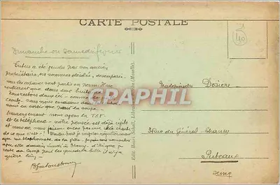 Bitche (Moselle) — Vista geral — Editor Henri Sehll, n°6 — Verso