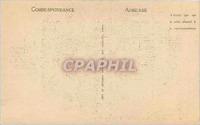 Zamek w Chantilly — Wejście do Zamku — LL — Rewers