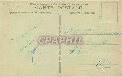 Vesoul — Vista geral — Edição Vve Manchand — Verso