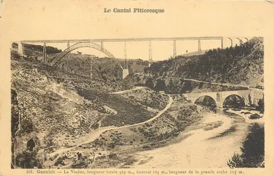Garabit — Le Viaduc — Le Cantal Pittoresque — Éditions Malron - Aurillac