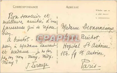 Dieppe — Uitgang van het Kasteel — LL. — n°316 — Achterkant