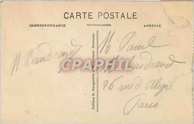 Caminho dos Véus – A Fazenda de Hurtebise — Edição B. Nougarète e H. Lestrat — Verso