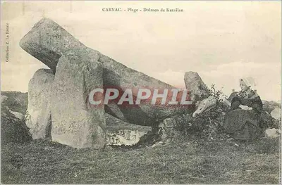 Carnac - Praia - Dolmen de Kerallan — Coleção Z. La Bonzie
