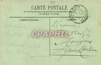 Plombières — A Virgem — LL — Verso