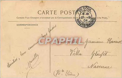 Verdun — Quai de la Comédie — Teatr i Biblioteka — La Lorraine illustrée — Rewers