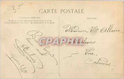 Verdun — Hotel de Ville — J. Debergue, editore, Verdun — Verso