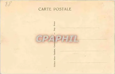 Contrexéville — De Galerijen — Uitgever Mme Guédon, Imp. Braun — Achterkant