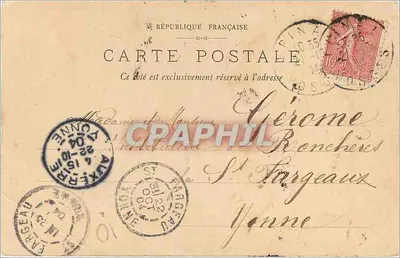 Épinal — Muzeum i Biblioteka — Fot. Homeyer & Ehret, Épinal — Rewers