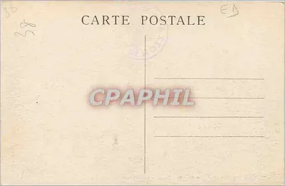 Grenoble à noite et la chaîne des Alpes — CI.A.V. n° 0269 — Verso