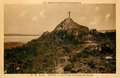 Binic — A Cruz do Corpo de Guarda — A.W. 3742