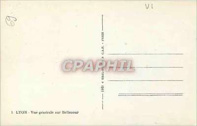 LYON — Ogólny widok na Bellecour — C.A.P. — (46) — REAL-PAHIS — Rewers