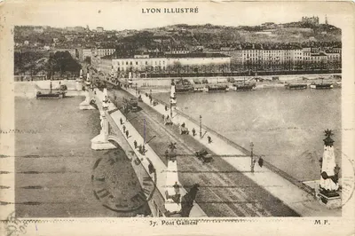 Lyon — Pont Gallien — Lyon Illustré, n°37