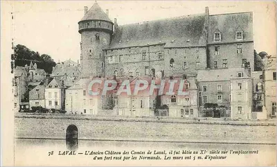 O Velho Castelo dos Condes de Laval — editor Galibard-Brunneau, n°78