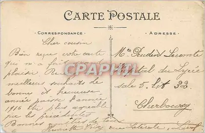 Stary most i zamok — Nantes — wydawca LAVAL, nr 71 — Rewers