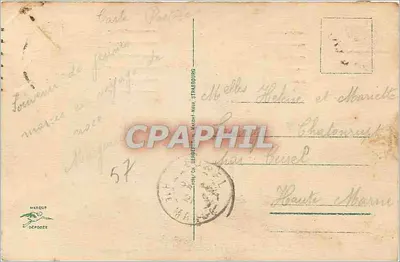 METZ — Widok z Belvedere na Esplanade — 53 — wydawca nie widoczny — Rewers