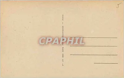 Le Tréport — The Beach, the Villas and the Cliffs — Cie des Arts Photographiques, Paris, n°164 — Back