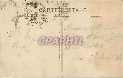 Le Tréport - Les Pâtis - Hotel Trianon — Rewers