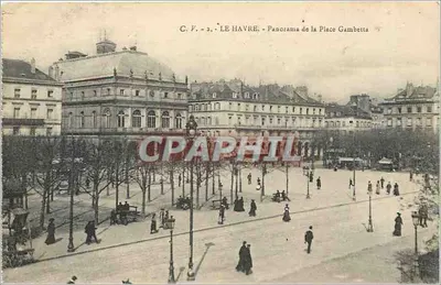 Le Havre - Panorama da Place Gambetta — C.V. - 3