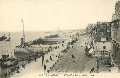 Le Havre — Perspectiva sobre a Dique — LL. 4/4
