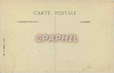 Le Havre — Transatlântico 'La Touraine' — G. Forcenici, Le Havre — Verso