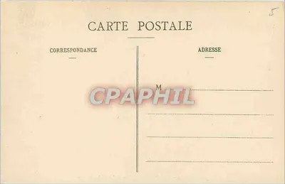 Motyl z Ogródka Botanicznego — Rouen — C.V. 280 — Rewers