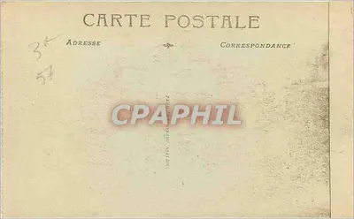 Metz — Pałac Gubernatora Wojskowego — Wydawca C. D. (Coffin, Metz) nr 6 — Rewers