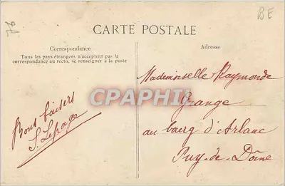 Monument pana A. Le Granda starszego, Założyciela — La BÉNÉDICTINE w Fécamp — Drukarnia La Bédédictine — Rewers