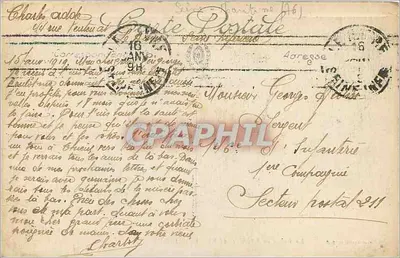 A Vale de SAINT-ADRESSE — LL. — Vues Paris n° 217 — Verso
