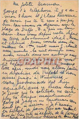Dieppe (Seine-Inf.) — Wieże — Stary Zamek i Esplanada Kasyna — Rewers