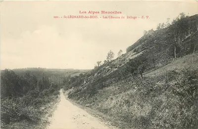 As Alpes Mancelas — St-Léonard-des-Bois — Os Côteaux do Déluge — E.P.