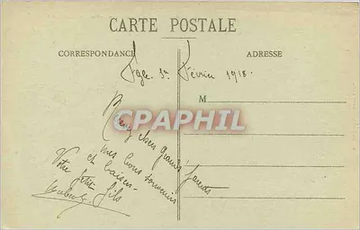 Fès - Entrada (lado Leste) da Casbah dos Chérarda — Edição Joseph Benhstra, foto — Verso