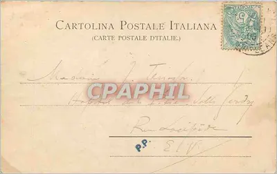 Bordighera — Palmiers — Stengel & Co., Dresda 6764 — Rewers