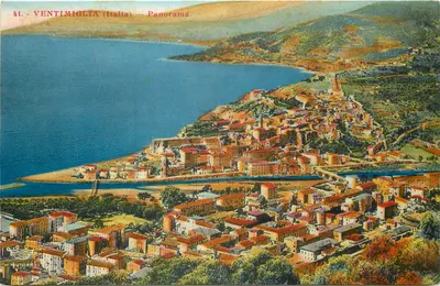 Ventimiglia (Włochy) — Panorama — Munier n°41