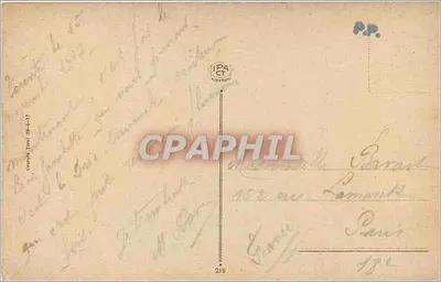 Rzym - Fasada świętego Janusza w Lateranach — wydawca C. Terri, nr 219 — Rewers