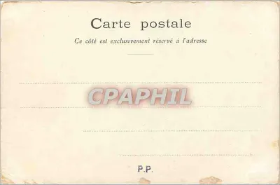 Ginevra - Hotel delle Poste — vista dell'edificio con statua di Hollande — E.H. 32 — Verso