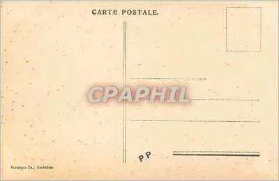 Wąwoz Joux — Vallorbe i Ballaigues — Phototypie Co., Naucéhátek — Rewers