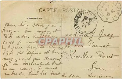 Remiremont — Widok na kasernę Marion — Fototypia Daniel Delfay, Mitrencourt, nr 18 — Rewers