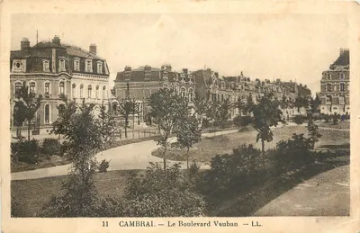 Cambrai — O Boulevard Vauban — LL.