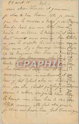 Nuestros Generales — Generales franceses de la Primera Guerra Mundial — Editor no identificado, número de serie no visible — Reverso