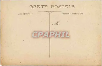 Geral Joffre — retrato militar — Foto Henri Manuel, Paris — Verso