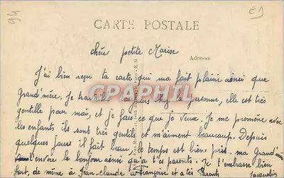 Castillo de VINCENNES — El Donjon — E.M. n°1129 — Reverso