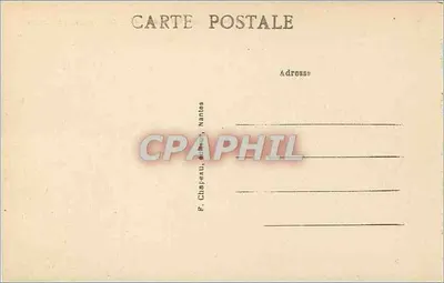 La Baule-sur-Mer (Loire-Inf.) — Jardins diante do Casino — F. Chateau, editor, Nantes — Verso